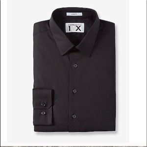 Express Black Button Down Shirt XXL